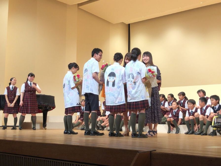 元気な団員の笑顔
